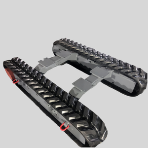 Sottocarro Cingolato in Gomma Personalizzato <span class=keywords><strong>per</strong></span> Attrezzature Antincendio e di Trasporto Carichi con Telaio Cingolato e Sistema Idraulico - Product Image 6