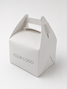 Boîte à pâtisserie pliable en papier avec logo personnalisé, vente en gros, emballage portable pour gâteaux et pâtisseries avec poignée, fabriquée au Vietnam - Product Image 2