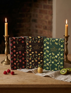 Diario <span class=keywords><strong>de</strong></span> Gratitud LABON con Tapa Dura <span class=keywords><strong>de</strong></span> Estilo Vintage y Diseño <span class=keywords><strong>de</strong></span> Frutas, Cuaderno <span class=keywords><strong>de</strong></span> Reflexión Diaria con Detalles en Dorado para el Autocuidado y Mindfulness, Ideal para Regalo - Product Image 3