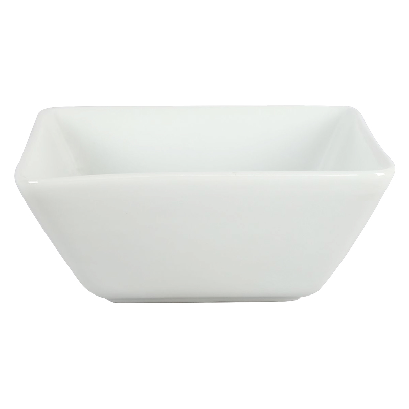 Cuadrado blanco A7.3 cono tazón