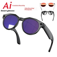 Nouvelles lunettes intelligentes W611Pro avec commande tactile, matériau TR ductile pour appels vocaux, enregistrement vidéo, montre connectée