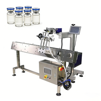 Machine de gravure intelligente pour bouteilles, laser avec module de positionnement et d'inspection automatique pour le marquage des bouteilles de boissons