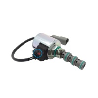 Grupo de Válvulas Solenoides 384-3892, Piezas Hidráulicas 3843892 24V para Excavadora CAT 120H 120K y Motoniveladora