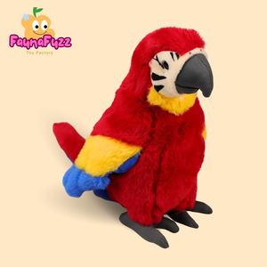 Juguete <span class=keywords><strong>de</strong></span> Peluche <span class=keywords><strong>de</strong></span> Loro Personalizado <span class=keywords><strong>de</strong></span> Plástico, Altamente Realista <span class=keywords><strong>y</strong></span> Súper Suave, Soporte OEM/ODM a Partir <span class=keywords><strong>de</strong></span> su Diseño, Suministro Directo <span class=keywords><strong>de</strong></span> Fábrica - Product Image 1