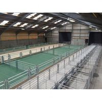 Structure en acier préfabriquée résistante aux parasites pour porcherie modulaire commerciale