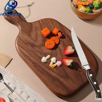 Ecologisch verantwoorde, extra sterke 5-inch utilitymes van roestvrij staal met ambidexter duurzaam Pakkahouten handvat en satijnafwerking