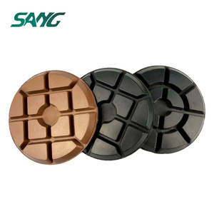 Pads de polissage diamantés en cuivre personnalisables SANG de <span class=keywords><strong>3</strong></span> pouces pour meuleuse à béton - Product Image 3