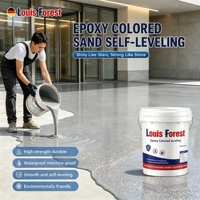 Peinture de revêtement de sol époxy auto-nivelante, directement de l'usine, kit de 10 kg, résine époxy pour revêtement de sol, imperméable pour garage
