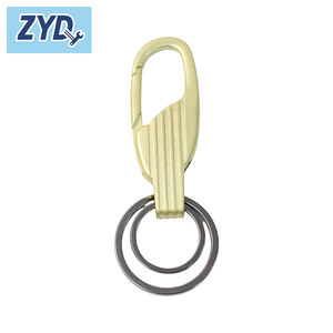 맞춤형 로고 키체인 금속 아연 합금 열쇠고리 내구성 있는 금속 키체인 기업 브랜딩 기념품 - Product Image 3