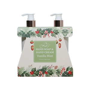 Collection de Savons et Crèmes Gel pour les Mains aux Herbes et aux Fleurs de Luxe avec Coffret Cadeau - Hydratant et Nourrissant Certifié GMP pour Adultes Lily Bath - Product Image 1