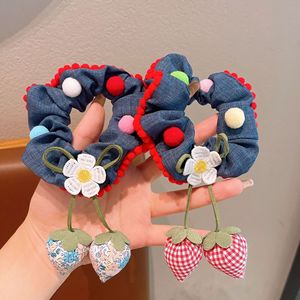 Nuova Fascia per Capelli Intrecciata a Fragola per Bambine - Dolce Accessorio per Capelli per Graziose Trecce delle Bambine - Fermaglio Elastico per Capelli per Ragazze - Product Image 3