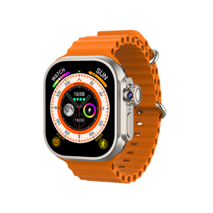 GS Ultra2 đầy đủ netcom 5G thẻ S9 thông minh xem ngủ Tracker AMOLED màn hình <span class=keywords><strong>Android</strong></span> hoạt động silica gel ban nhạc IP67 Unisex - Product Image 1