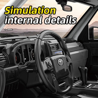 Voiture de Simulation RC en Alliage Authentique, Version Haut de Gamme, Voiture Télécommandée 4x4 pour Garçons, Cadeau d'Anniversaire, Jouet de Course Réaliste