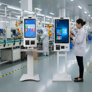 <span class=keywords><strong>Terminal</strong></span> <span class=keywords><strong>de</strong></span> libre-service à écran tactile, borne <span class=keywords><strong>de</strong></span> vente, machine <span class=keywords><strong>de</strong></span> <span class=keywords><strong>paiement</strong></span> avec support POS, lecteur <span class=keywords><strong>de</strong></span> cartes RFID, scanner, imprimante - Product Image 2