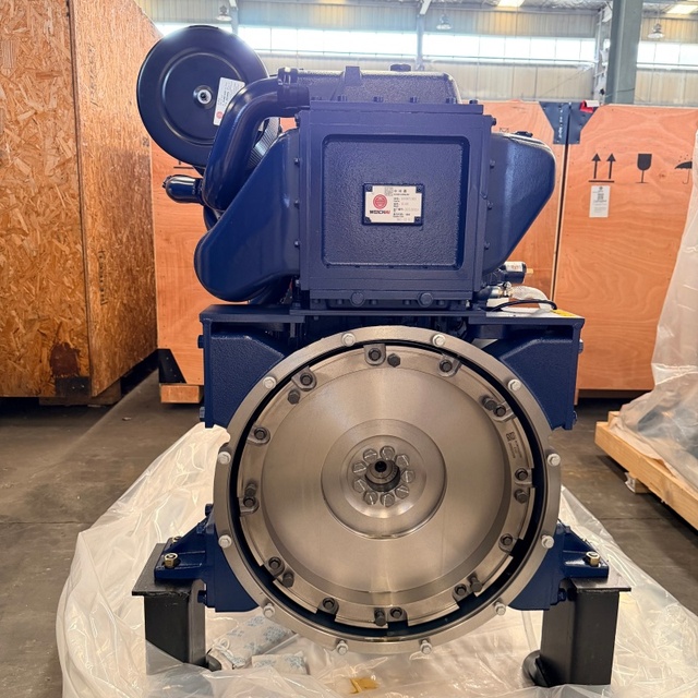 Weichai WD10C190-18 4-Stroke Turbocharged Water-Cooled Marine Diesel Engine 140KW 190HP 1800RPM 6 Cylinder Bearing Motor Boat