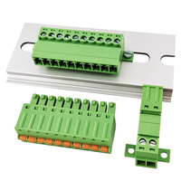 Connecteur de bornier sans vis, connecteur de fil électrique mâle et femelle