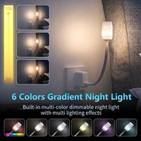 Projecteur LED USB Galaxy Star Mini ABS, lumière de plafond pour chambre à coucher, blanc chaud, intensité réglable, lumière d'ambiance nocturne, camping, enfants