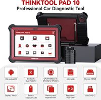 Thinktool Pad 10 Outil de diagnostic automobile bidirectionnel OBD2 Scanner TPMS Injecteur IMMO Clé Codage Système complet Outil de diagnostic