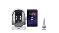 Système d'imagerie cutanée 3D IA commercial, analyseur de peau, analyseur d'hydratation et de pores, détecteur de taches UV, scanner facial