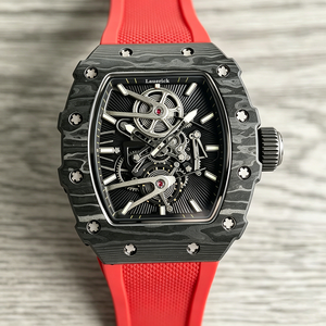 High Quality Luxury Titanium <b>Case</b> Ultra-Light Full Skeleton Tourbillon Unisex Sports <b>Watch</b> Sapphire Crystal Dial ETA Mechanical - Product Image 1