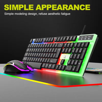 Clavier et souris de jeu filaires à LED pour ordinateur de bureau et portable – Offre spéciale