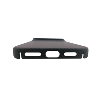 Coque de téléphone en aramide avec anneau métallique pour appareil photo, boutons fins, coque en carbone légère, boutons en aramide, coque de téléphone, logo OEM accepté, coque en carbone