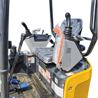 Mini-excavatrice LiuGong 9017F ZTS 1,8 tonne à commande intelligente, idéale pour l'agriculture et l'aménagement paysager, à prix imbattable et à faible consommation de carburant, à vendre.