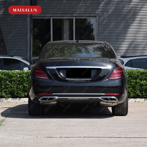 Kit di Modifica Stile M per <span class=keywords><strong>Mercedes</strong></span> Classe S <span class=keywords><strong>W222</strong></span> 2014-2018, Restyling Automobilistico 2019-2022, Kit Carrozzeria Stile M - Product Image 5