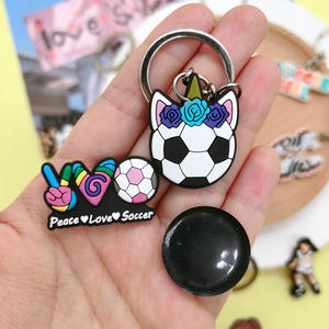 Llavero de Recuerdo de la Copa Mundial 2026, Regalos para Fiestas Temáticas de Fútbol, Llavero 3D Personalizado para Niña - Product Image 4