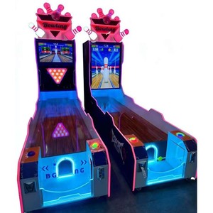 Máquina de Juego de Bolos para Niños, Mini Bolos de Interior con Luces, Material Compuesto Resistente - Product Image 1