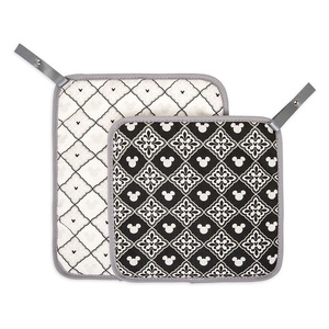 Almohadilla para ollas de algodón suave 100%, manoplas dobles para horno, Decoración de cocina, soportes para ollas, sostenibles, reutilizables, de alta calidad, elegantes, ecológicos - Product Image 2