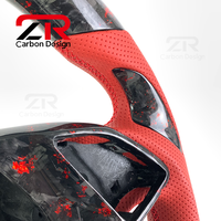 Volant de course en fibre de carbone forgée pour l'intérieur de voiture, pour Chevrolet Camaro SS Corvette C7 Z06 Z51 ZR1 Silverado GMC Cruze