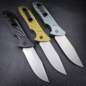 Couteau pliant de survie industriel DIY pour l'extérieur Ker shaw 7600, lame CPM154, manche en alliage d'aluminium T6, camping, randonnée - Product Image 6