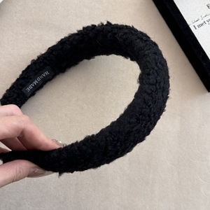 Bandeau en tissu rétro pour femme, couleur unie, style fête, pour usage quotidien et extérieur - Product Image 5