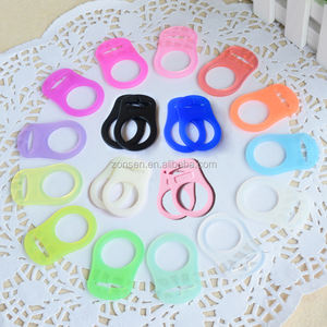 Anneau de sucette en silicone sans BPA <span class=keywords><strong>pour</strong></span> bébé, adaptateur <span class=keywords><strong>pour</strong></span> sucette, anneau de dentition en silicone, anneau <span class=keywords><strong>MAM</strong></span> <span class=keywords><strong>pour</strong></span> bébé, vente en gros - Product Image 1