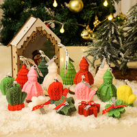 Großhandel Bestseller Handgemachte Sojawachs Fruchtförmige Weihnachts-Duftkerzen Umweltfreundliche Aroma-Dekorationen Weihnachtsgeschenke