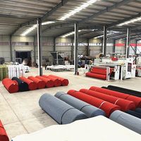 Usine de tapis chinois 100% Polyester simple/double couleur velours Jacquard tapis d'exposition