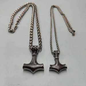 316L <strong>Thor</strong> <strong>Hammer</strong> Necklace Mjolnir Viking Amulet Large <strong>Hammer</strong> <strong>Pendant</strong> Nordic Jewelry with Stainless Steel Chain - Product Image 5