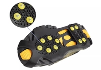 Crampons antidérapants en silicone pour chaussures et bottes d'extérieur, élastiques, antidérapants, crampons à neige