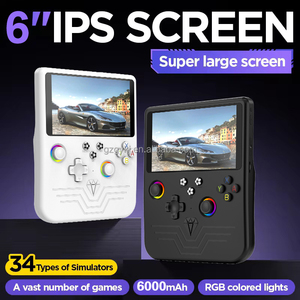R60 MAX Handheld <strong>Game</strong> Console 6.0" IPS HD Screen 1280x720 Retro <strong>Game</strong> Player 40,000+ <strong>Games</strong> Linux OS 3D Joysticks 256GB RAM - Product Image 2