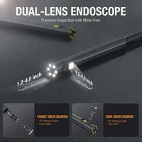 Endoscope Teslong NTS500 à double objectif 5,5 mm 1080P, caméra d'inspection IP67, boroscope pour la vérification du moteur de voiture, la réparation des canalisations et des égouts
