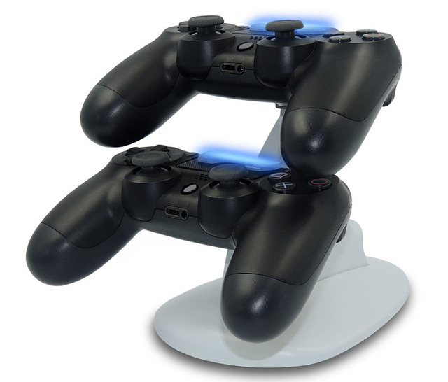 Charger Charging Station, Dual USB Charger Charging Station Stand for Sony PlayStation 4   Controller