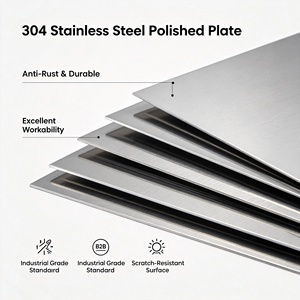 Plaque en acier inoxydable laminé <span class=keywords><strong>à</strong></span> froid SUS304 /06Cr19Ni10m /1.4301, antirouille, taille personnalisée pour équipement de cuisine et construction - Product Image 2
