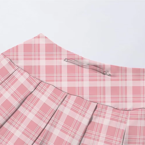 हल्के बच्चों ने स्वर्ट की नई शैली की लड़कियों को उच्च कमर वाली चुलदी स्कर्ट फैशन बच्चों स्कूल यूनिफॉर्म प्लाड स्कर्ट - Product Image 5