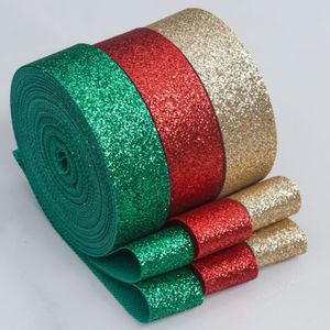 Cinta Decorativa Brillante de Poliéster con Lentejuelas Doradas en Forma de Cebolla para Cajas de Regalo de Navidad y Recuerdos de Fiesta - Product Image 3