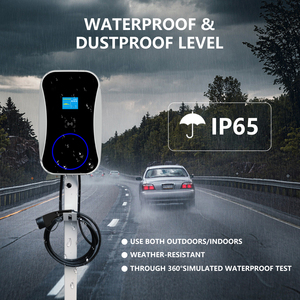 Cargador de Vehículos Eléctricos (VE) para Hogar y Comercio, 7kW 11kW 22kW, Tipo 1 Tipo 2, Estación de <span class=keywords><strong>Carga</strong></span> de Pared con Control Inteligente por Aplicación y Acceso RFID - Product Image 6