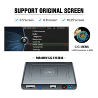 Adaptateur d'interface sans fil Ewaygps Carplay Android Auto MMI pour BMW F20 F30 F25 X1 X3 X4 X5 Série 1 3 4 7 Système CIC