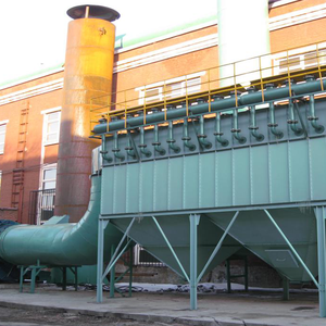 Torre de desulfuración con filtro de bolsa colectora de polvo Sistema de eliminación de polvo para reciclaje de batería de plomo de <span class=keywords><strong>chatarra</strong></span> - Product Image 4