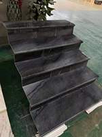 Fantaisie conception marches d'escalier en marbre