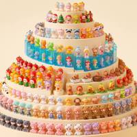 Kawaii Blind Box Figuurtjes Bulk Zeemeermin Capybara Badkatten Fruit Baby Harsen Collectible Cadeau Vending Capsule Speelgoed & Klauwmachine